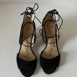 Sam Edelman Sirene open toes strap suede sandals.6.5 M